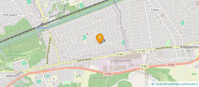 localisation de l'entreprise MONSIEUR MOHAND AIT AMER à TREMBLAY-EN-FRANCE