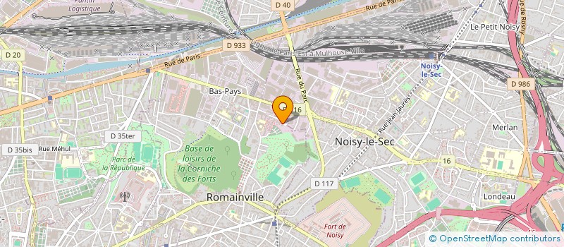localisation de l'entreprise MONSIEUR MOHAND AIT AMROUS à ROMAINVILLE