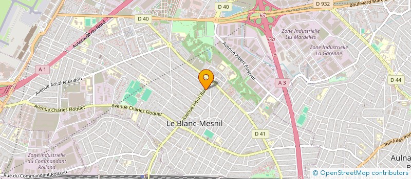 localisation de l'entreprise MONSIEUR MOHAND AIT KHEDDACHE à LE BLANC-MESNIL