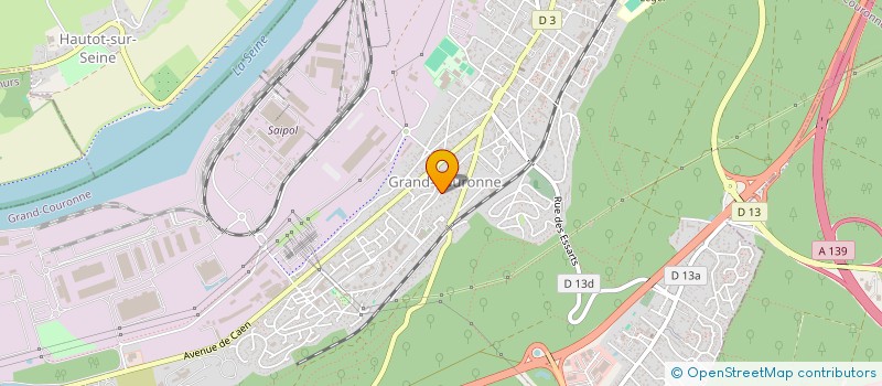 localisation de l'entreprise MONSIEUR MOHAND AIT RABAH  GRAND-COURONNE