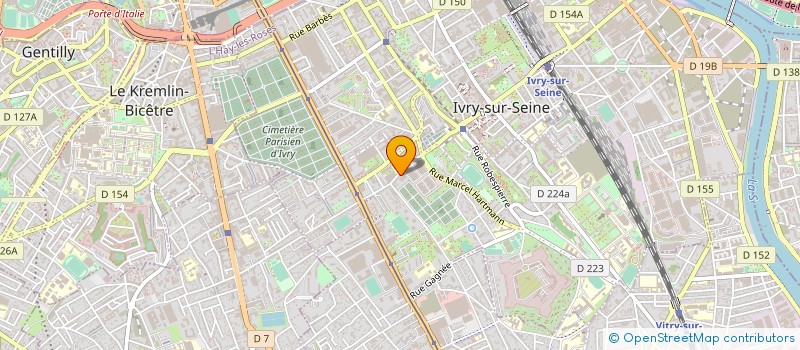 localisation de l'entreprise MONSIEUR MOHAND AMARA à IVRY-SUR-SEINE