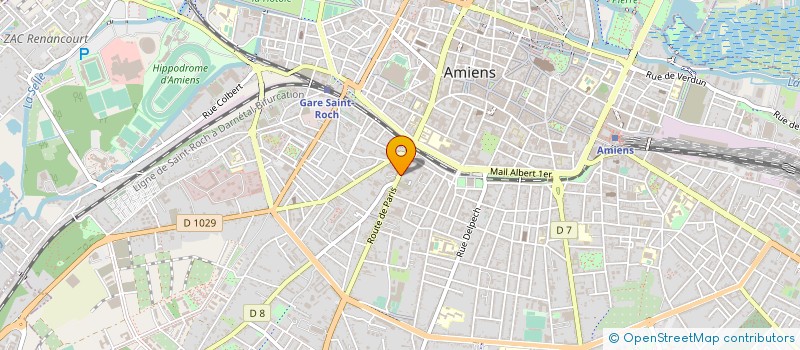 localisation de l'entreprise MONSIEUR MOHAND AMAROUCHE à ALBERT