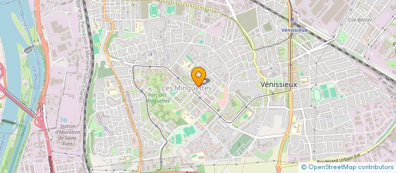 localisation de l'entreprise MONSIEUR MOHAND-AMOKRANE ALIOUCHE  VENISSIEUX