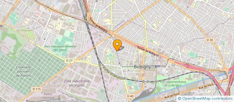 localisation de l'entreprise MONSIEUR MOHAND ANEMICHE à BOBIGNY