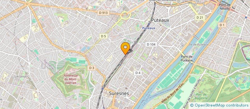 localisation de l'entreprise MONSIEUR MOHAND AREZKI ANKI à SURESNES