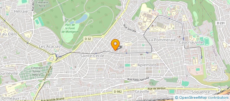 localisation de l'entreprise MONSIEUR MOHAND AREZKI BEZTOUT  LE HAVRE