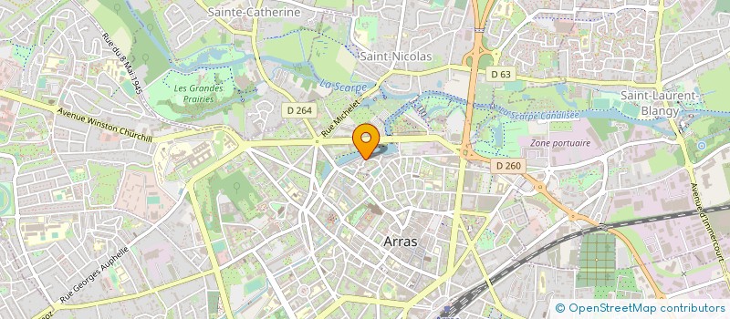 localisation de l'entreprise MONSIEUR MOHAND ASSELGOU à ARRAS