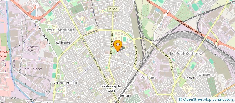 localisation de l'entreprise MONSIEUR MOHAND BAOUZ  REIMS