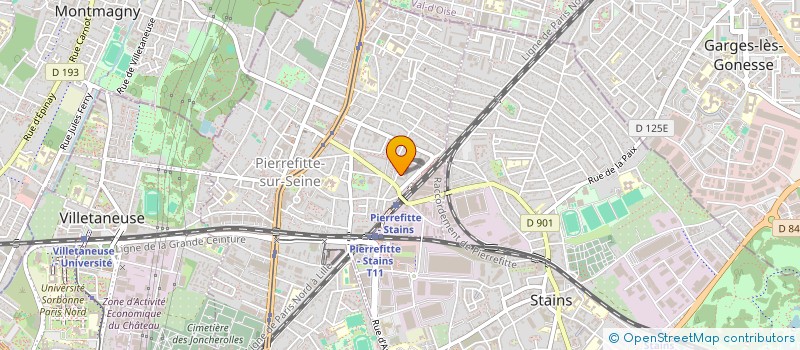 localisation de l'entreprise MONSIEUR MOHAND BECHIA à PIERREFITTE-SUR-SEINE