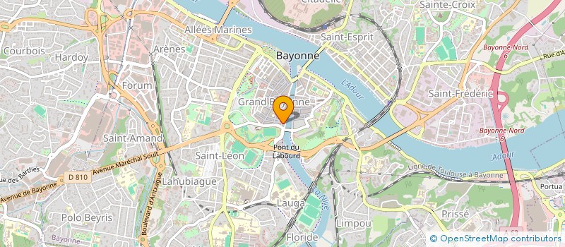 localisation de l'entreprise MONSIEUR MOHAND BELAIDI à BAYONNE