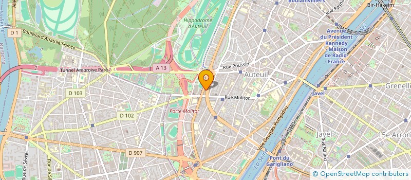 localisation de l'entreprise MONSIEUR MOHAND BENAMARA  PARIS