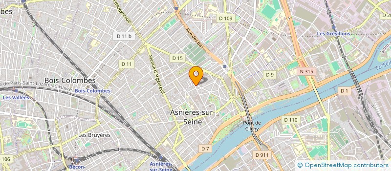 localisation de l'entreprise MONSIEUR MOHAND BENAZOUZ à ASNIERES-SUR-SEINE