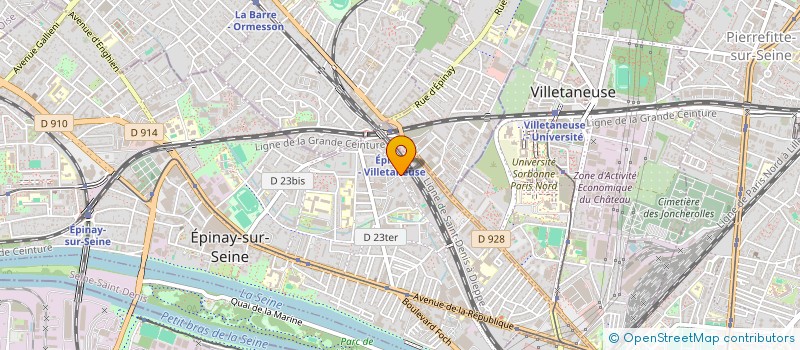 localisation de l'entreprise MONSIEUR MOHAND BENLALAM BOUNOUH à EPINAY-SUR-SEINE
