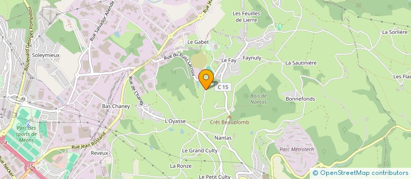 localisation de l'entreprise MONSIEUR MOHAND BETKA  SAINT-JEAN-BONNEFONDS