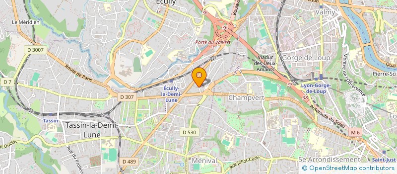 localisation de l'entreprise MONSIEUR MOHAND BETRAOUI  TASSIN-LA-DEMI-LUNE