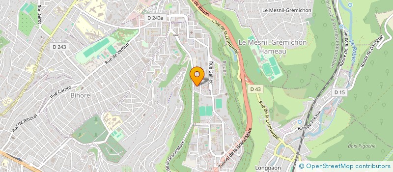 localisation de l'entreprise MONSIEUR MOHAND BOUGHANIME à ROUEN