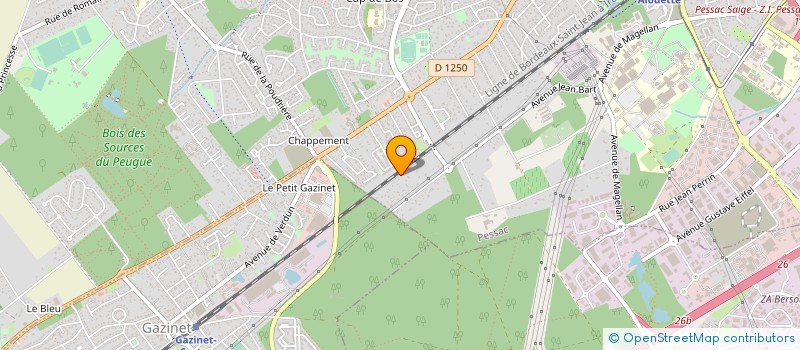 localisation de l'entreprise MONSIEUR MOHAND BOUHADDOU à PESSAC