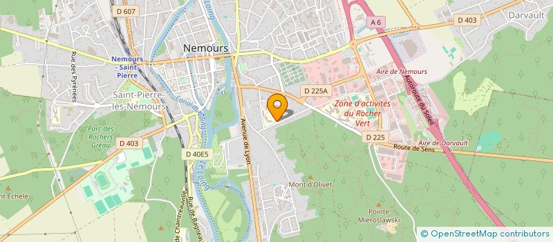 localisation de l'entreprise MONSIEUR MOHAND BOUKAIS  NEMOURS