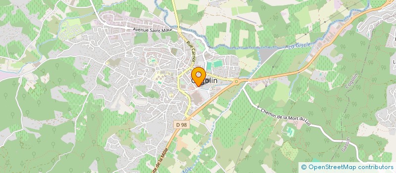 localisation de l'entreprise MONSIEUR MOHAND BOUNNAH à COGOLIN