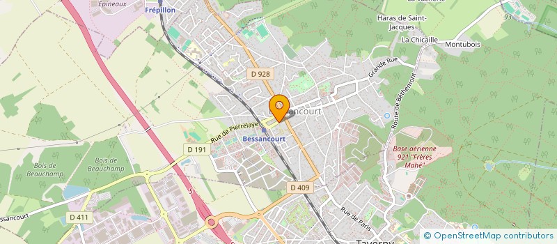 localisation de l'entreprise MONSIEUR MOHAND CHAALAL  BESSANCOURT