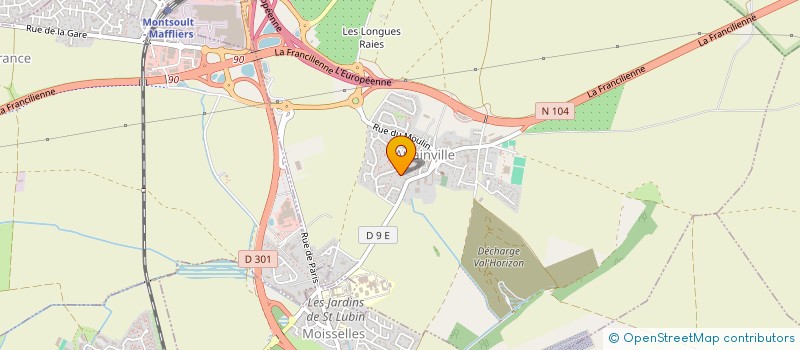 localisation de l'entreprise MONSIEUR MOHAND CHEBLAL  ATTAINVILLE