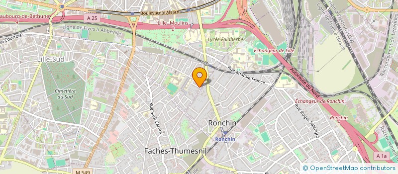 localisation de l'entreprise MONSIEUR MOHAND CHEBOUKH à LILLE