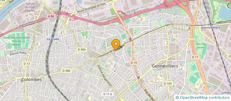 localisation de l'entreprise MONSIEUR MOHAND DERRICHE  ASNIERES-SUR-SEINE