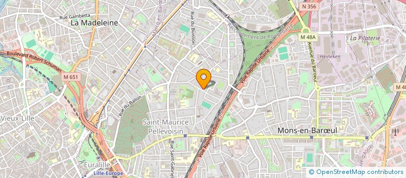 localisation de l'entreprise MONSIEUR MOHAND DJEDID  WATTIGNIES