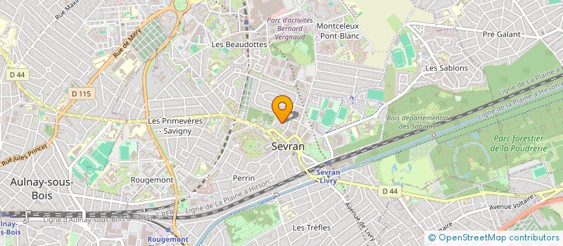 localisation de l'entreprise MONSIEUR MOHAND GHERBI à SEVRAN