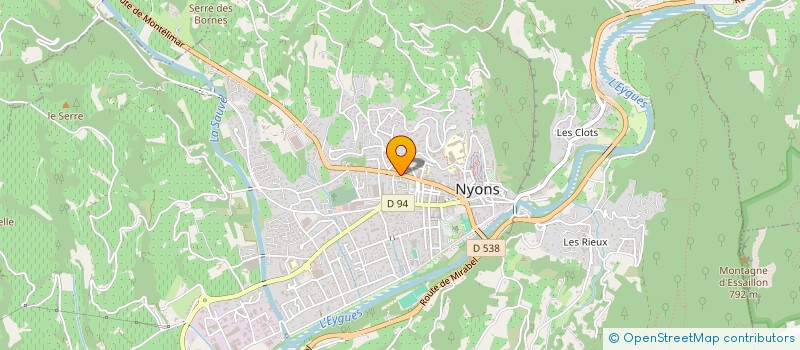 localisation de l'entreprise MONSIEUR MOHAND GRABI  NYONS