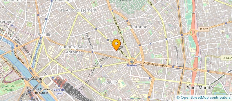 localisation de l'entreprise MONSIEUR MOHAND HADDADOU à PARIS