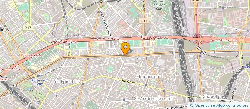 localisation de l'entreprise MONSIEUR MOHAND HADDAR à PARIS