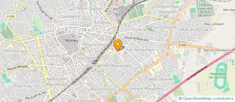 localisation de l'entreprise MONSIEUR MOHAND HALFAOUI à NIMES