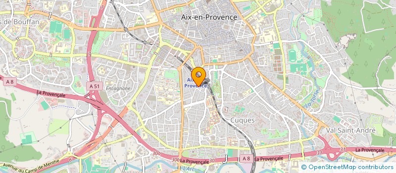 localisation de l'entreprise MONSIEUR MOHAND HAMIDOUCHE à AIX-EN-PROVENCE