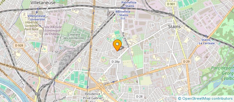 localisation de l'entreprise MONSIEUR MOHAND HAMMAZ à PIERREFITTE-SUR-SEINE