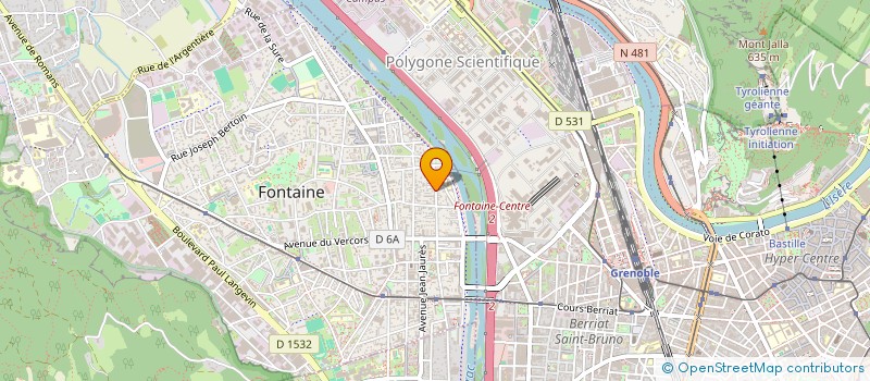 localisation de l'entreprise MONSIEUR MOHAND HEOUCHAT à FONTAINE