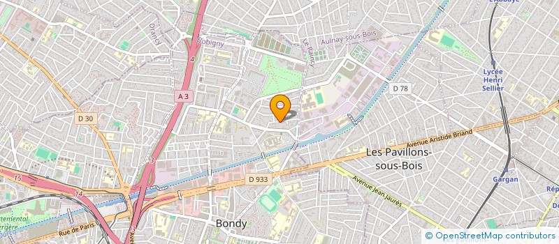 localisation de l'entreprise MONSIEUR MOHAND HOUGA  BONDY