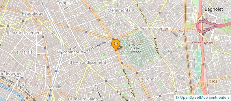 localisation de l'entreprise MONSIEUR MOHAND IHADDAVEN à PARIS