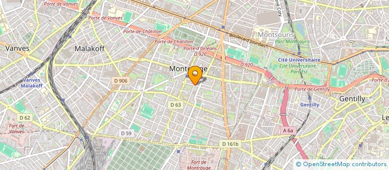 localisation de l'entreprise MONSIEUR MOHAND ISKOUNEN à MONTROUGE