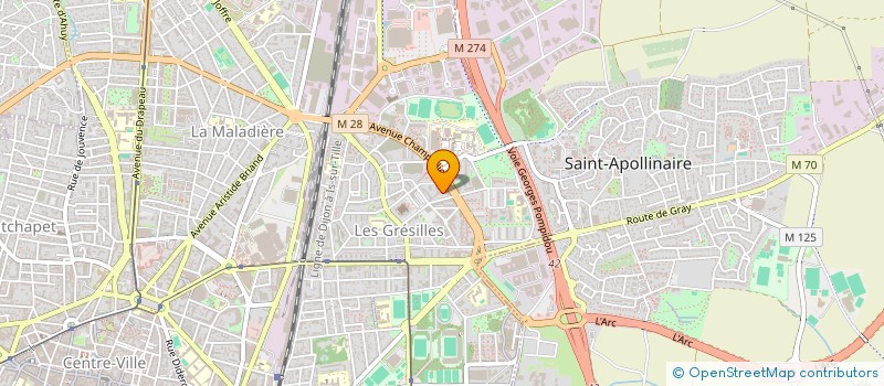 localisation de l'entreprise MONSIEUR MOHAND JIKKI  DIJON
