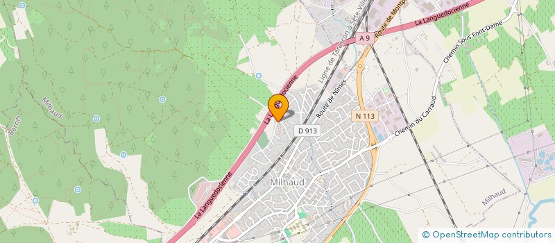 localisation de l'entreprise MONSIEUR MOHAND KABBOUCH  MILHAUD