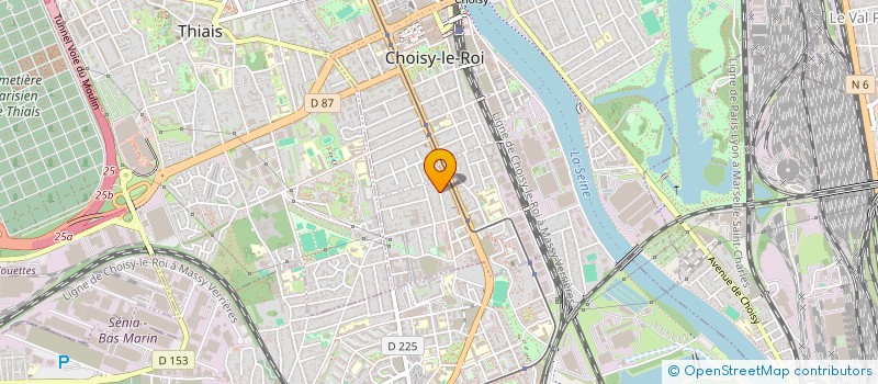 localisation de l'entreprise MONSIEUR MOHAND LACHEB  CHOISY-LE-ROI