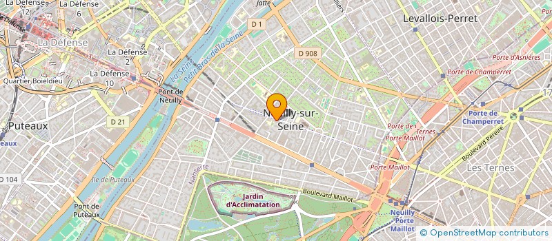 localisation de l'entreprise MONSIEUR MOHAND LAOUISSET à NEUILLY-SUR-SEINE