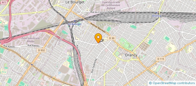 localisation de l'entreprise MONSIEUR MOHAND LARABI à DRANCY