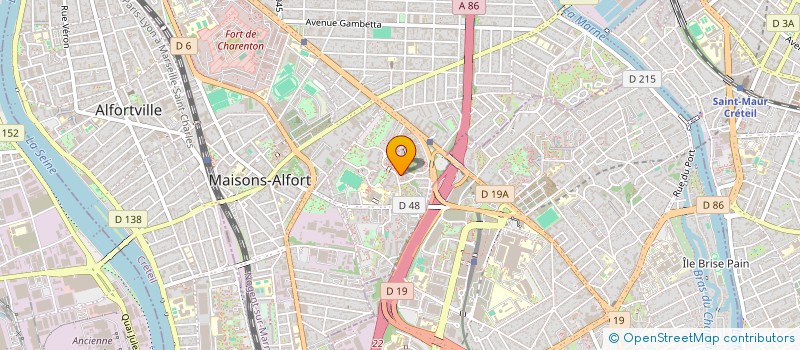 localisation de l'entreprise MONSIEUR MOHAND MADAOUI  MAISONS-ALFORT