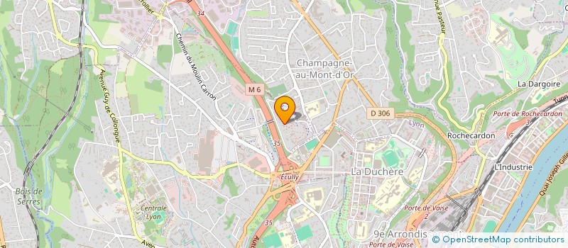 localisation de l'entreprise MONSIEUR MOHAND MALEK  ECULLY