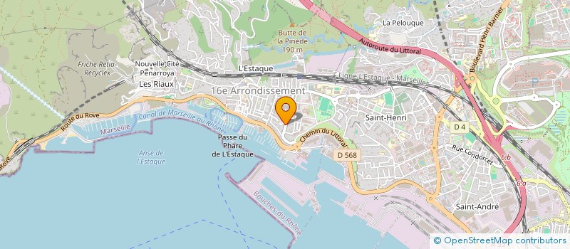 localisation de l'entreprise MONSIEUR MOHAND MEDDOUR  MARSEILLE