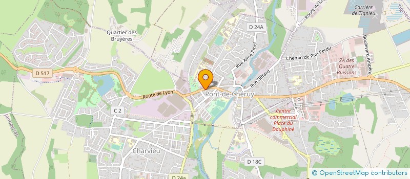 localisation de l'entreprise MONSIEUR MOHAND MEKHNACHE à PONT-DE-CHERUY