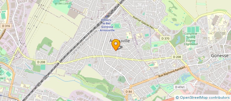 localisation de l'entreprise MONSIEUR MOHAND MEZIEM  ARNOUVILLE