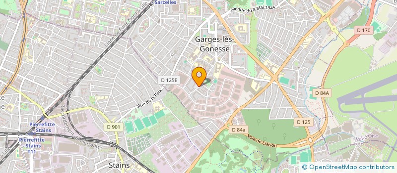 localisation de l'entreprise MONSIEUR MOHAND-OU AMADJ à GARGES-LES-GONESSE